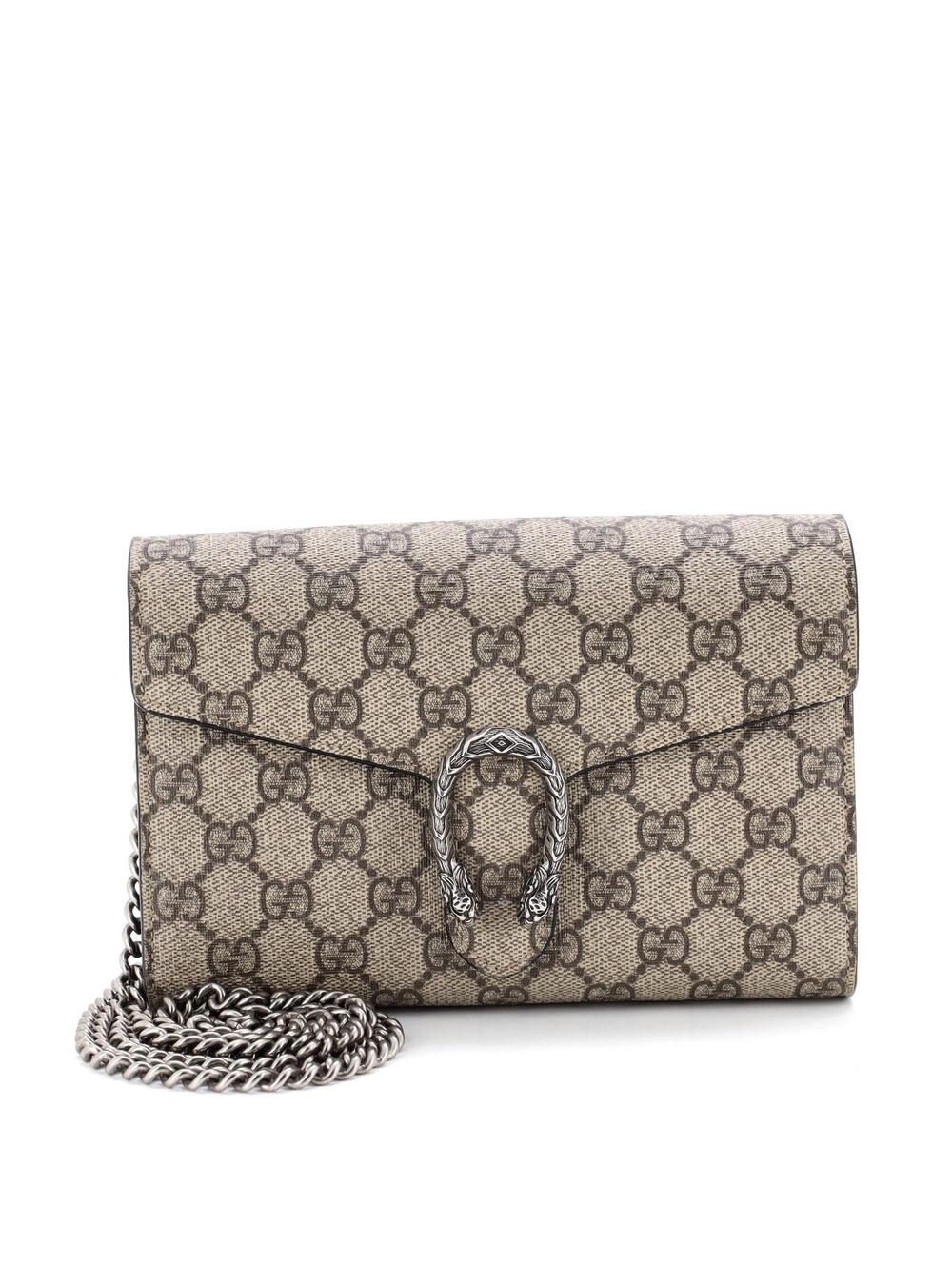 Gucci Dionysus Chain Wallet Gg Coated #250983G13B